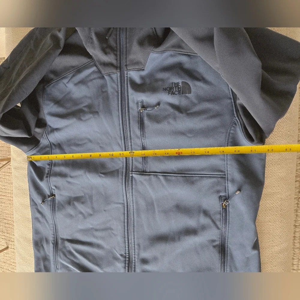 The North Face Mens Blue Apex Risor Hoodie Jacket Windwall M TNF Gorpcore Travel